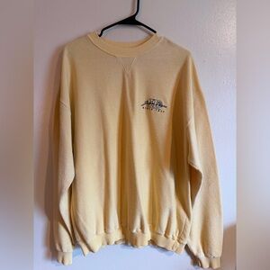 Yellow Crewneck Sweater